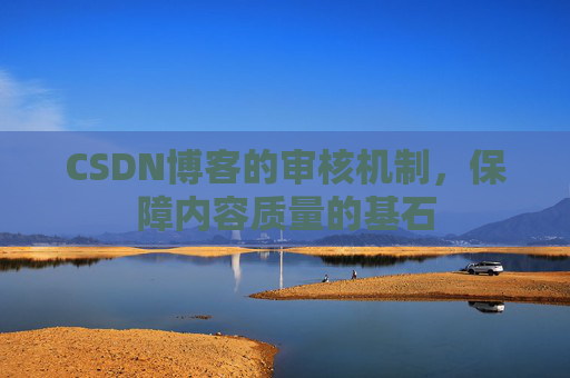 CSDN博客的审核机制，保障内容质量的基石