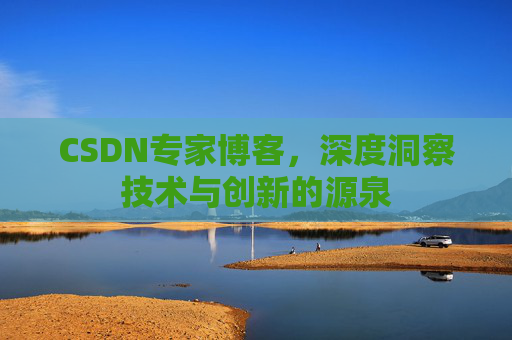 CSDN专家博客，深度洞察技术与创新的源泉